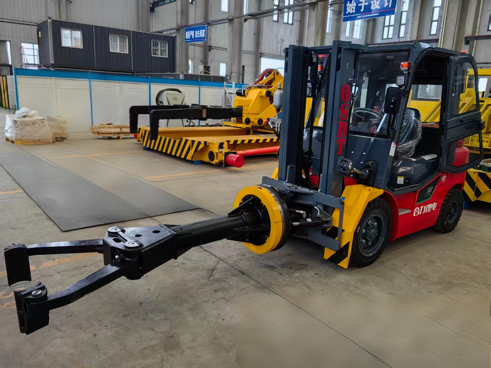 SDT forklift-based charging machine