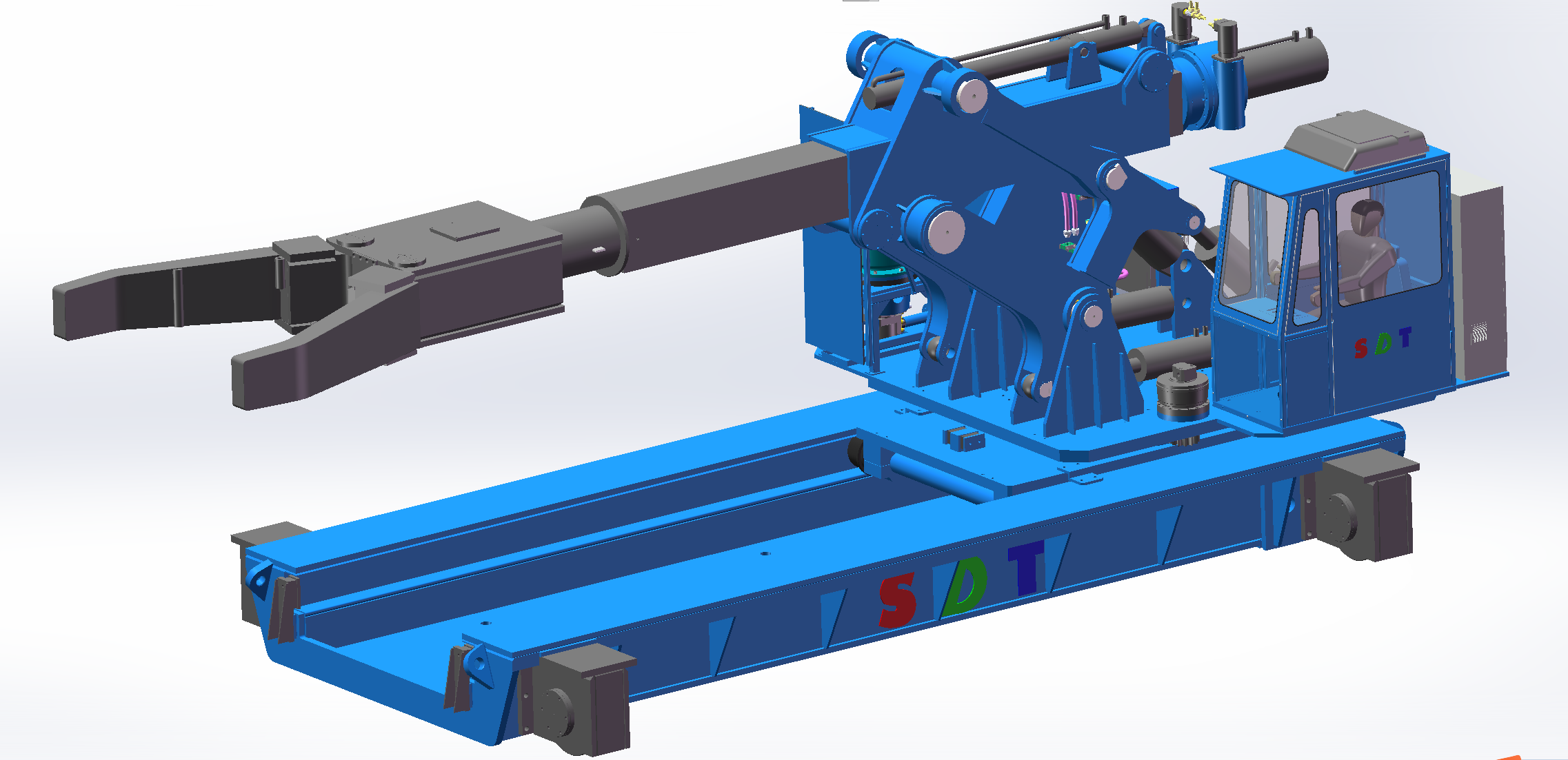 Rail-Bound Charging Machine equipment context